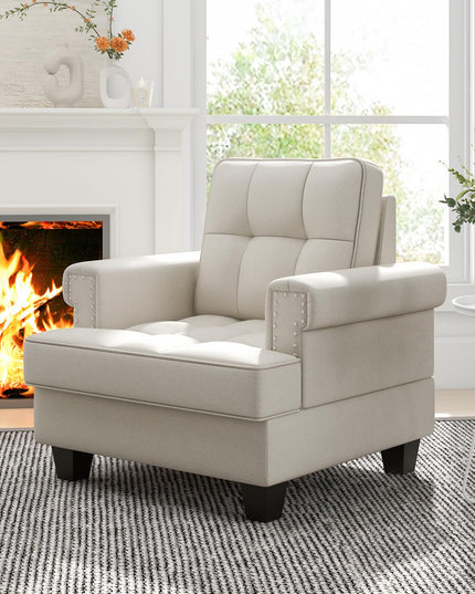 Giantex Mid Century Modern Accent Chair