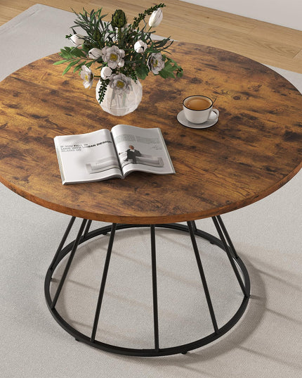 Giantex 47" Farmhouse Kitchen Table with Sturdy Metal Frame