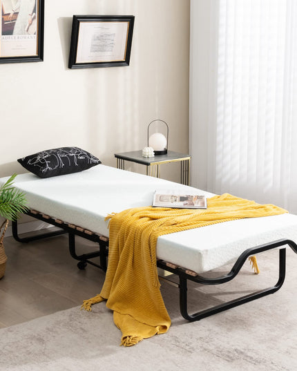 Giantex Folding Bed with 4 Inch Mattress for Adults