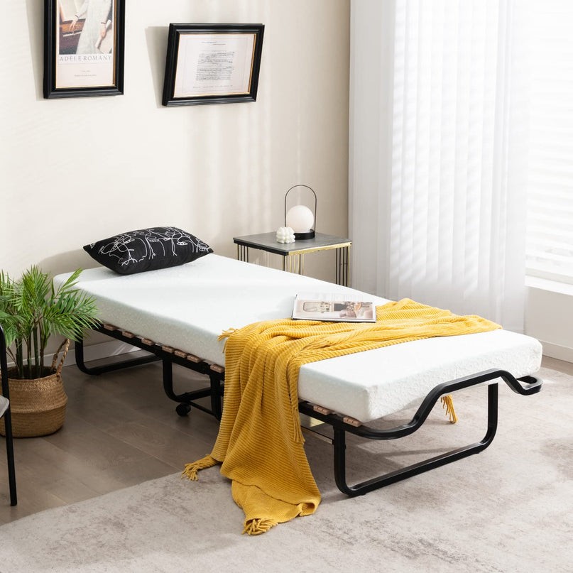 Giantex Folding Bed with 4 Inch Mattress for Adults