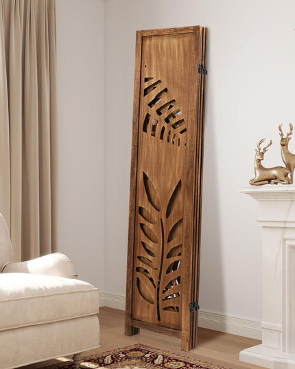 Giantex Boho Rustic Room Divider for Living Room Bedroom