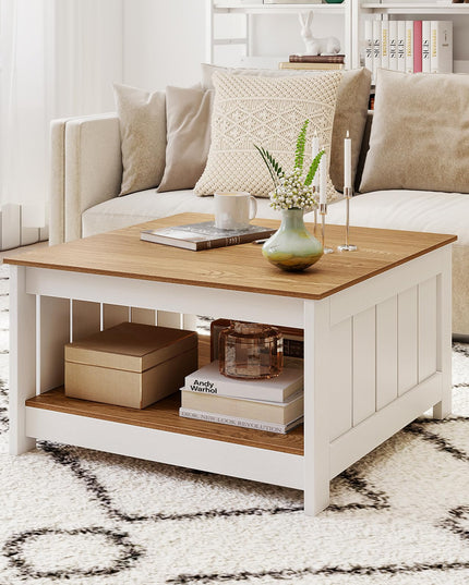 Giantex Farmhouse Coffee Table