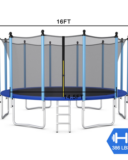 Giantex 16Ft ASTM Certified Approved Recreational Trampolines