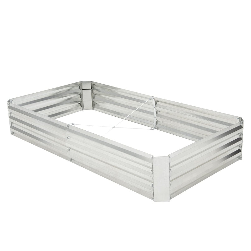 Giantex Galvanized Raised Garden Bed