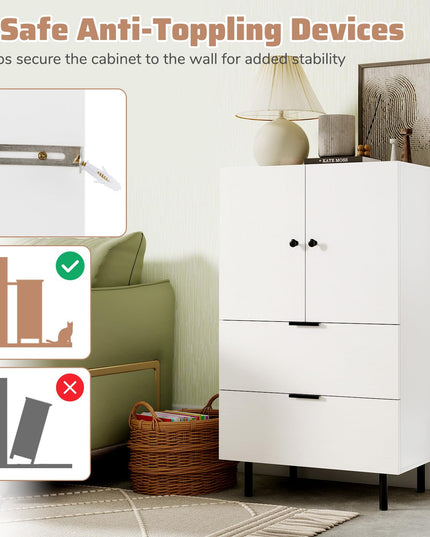 Giantex Buffet Cabinet with Drawers for Living Room