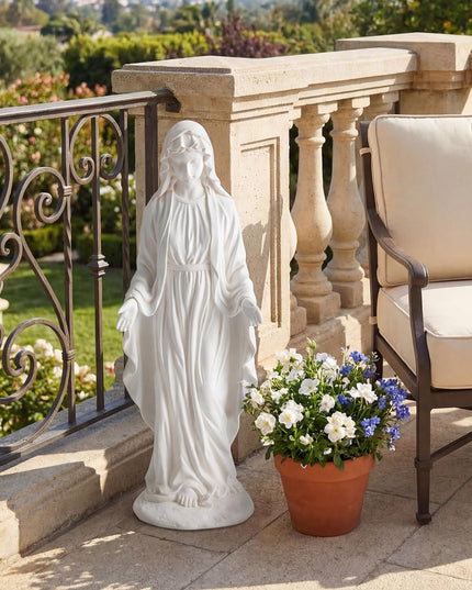 Giantex Virgin Mary Garden Statue 29.5" for Lawn