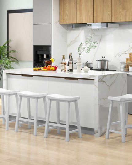 Giantex 24" Bar Stools Set of 2/4 for Kitchen Island