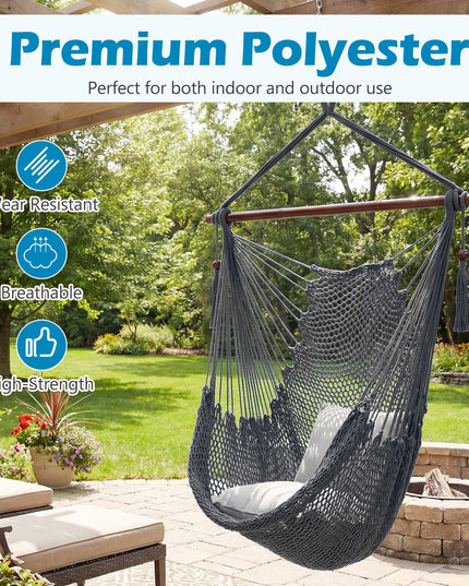 Giantex Caribbean Hammock Chair Large Hanging Chair