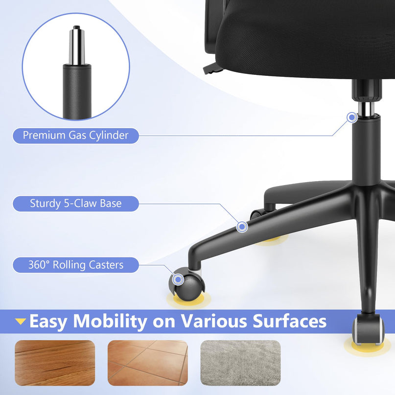 Giantex Mesh Office Chair Ergonomic Desk Chair