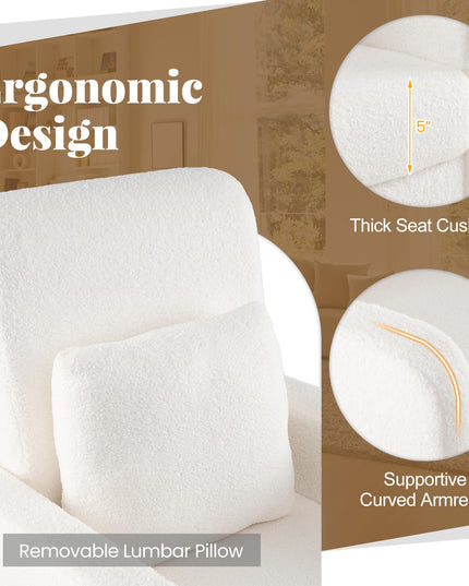 Giantex Modern Accent Chair set of 1/2