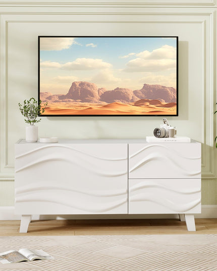 Giantex White TV Stand for TVs up to 44"