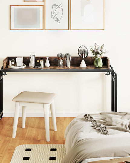 Giantex  81" Queen Size Bed Desk with Adjustable Height and Length