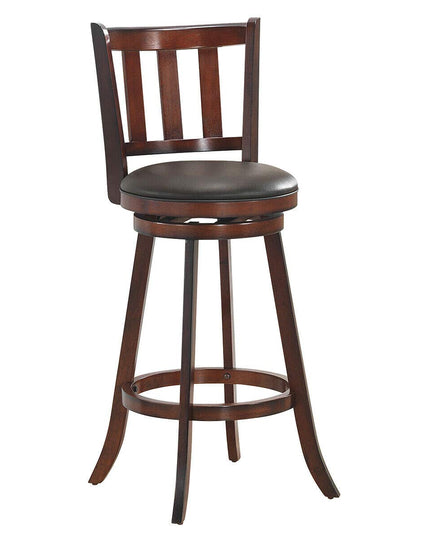 Bar Stools Set of 2 or 4, Counter Height Dining Chair, Fabric Upholstered 360 Degree Swivel