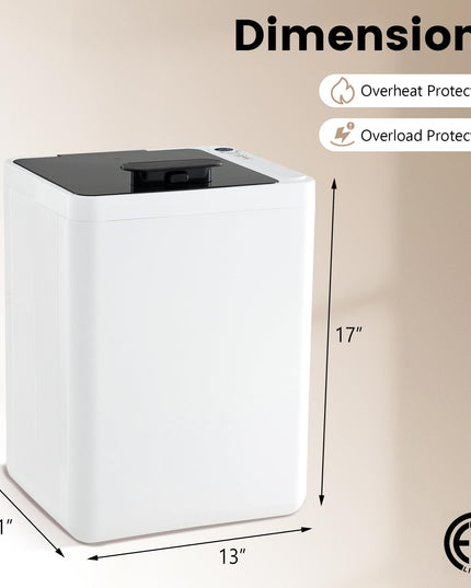 Giantex Towel Warmer for Bathroom, 23L Luxury Towel Warmer Bucket with LED Screen