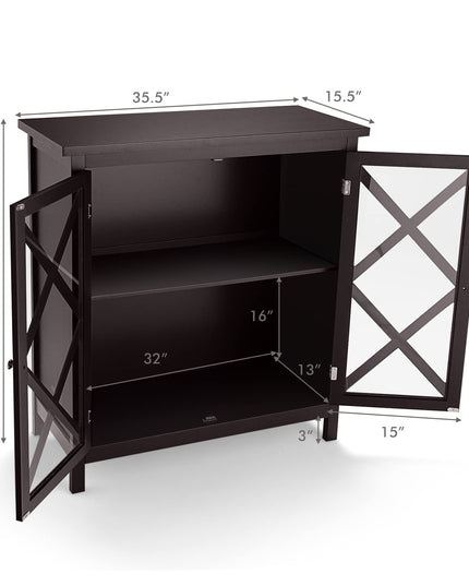 Giantex Buffet Cabinet with Storage, Kitchen Sideboard