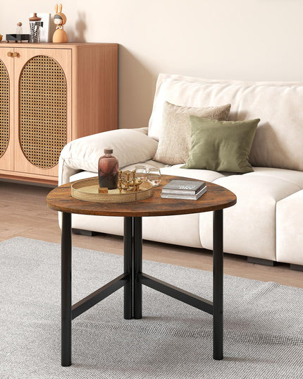 Giantex Triangle End Table | Small Coffee Table for Small Space Living Room