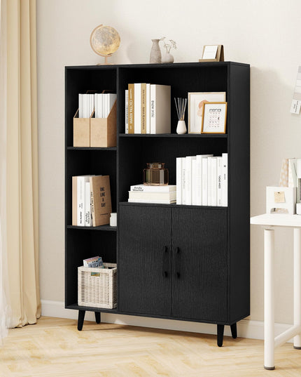 Meuble de rangement Giantex 47" | Bibliothèque avec 2 portes pour entrée, salon, bureau