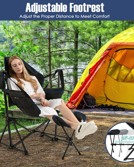 Giantex Outdoor Rocker Camping Chair - Rocking Chair