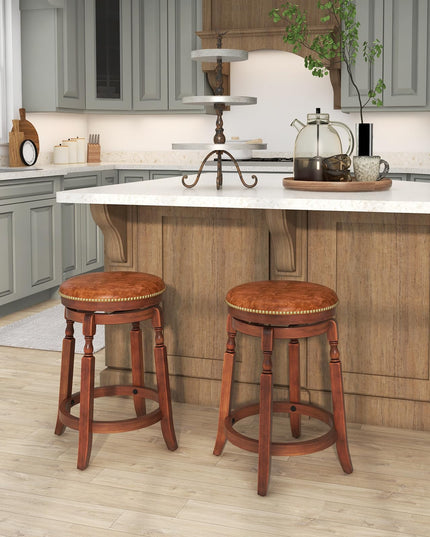 Giantex 24" /29.5" Swivel Bar Stools