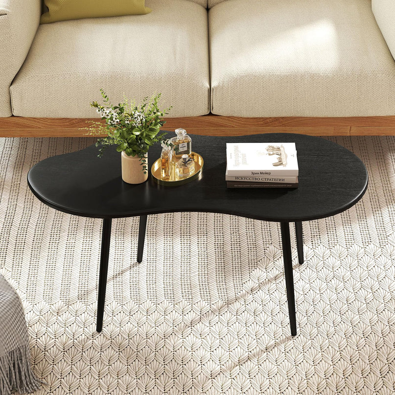 Giantex Cloud Coffee Table 39.5" Small Center Table