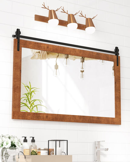 CHARMAID Farmhouse Wall Mirror