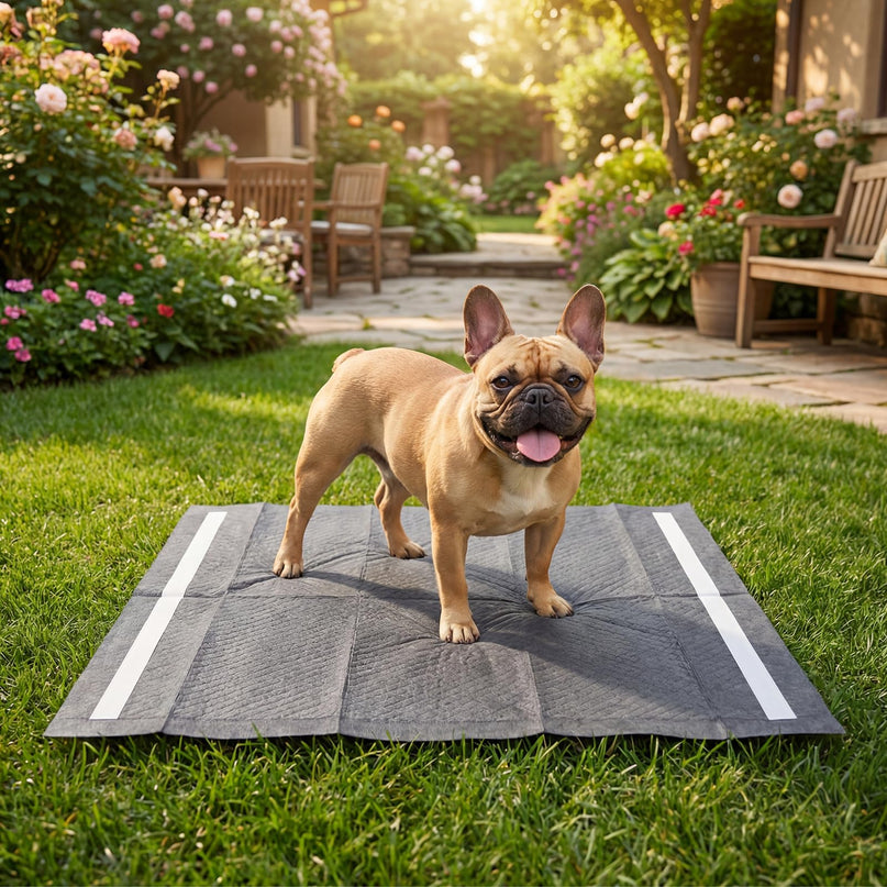 Giantex 150-Pack 24" x 24" Charcoal Dog Pee Pads for Small & Medium Dogs