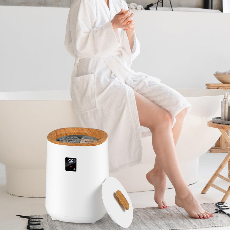 Giantex Towel Warmer Large Towel Heater with LED Display & Auto Shut Off