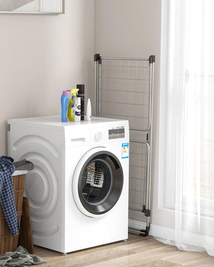 Giantex Clothes Drying Rack, Foldable Laundry Drying Rack w/Aluminum Frame