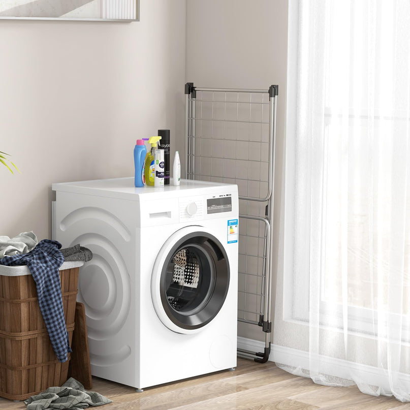 Giantex Clothes Drying Rack, Foldable Laundry Drying Rack w/Aluminum Frame