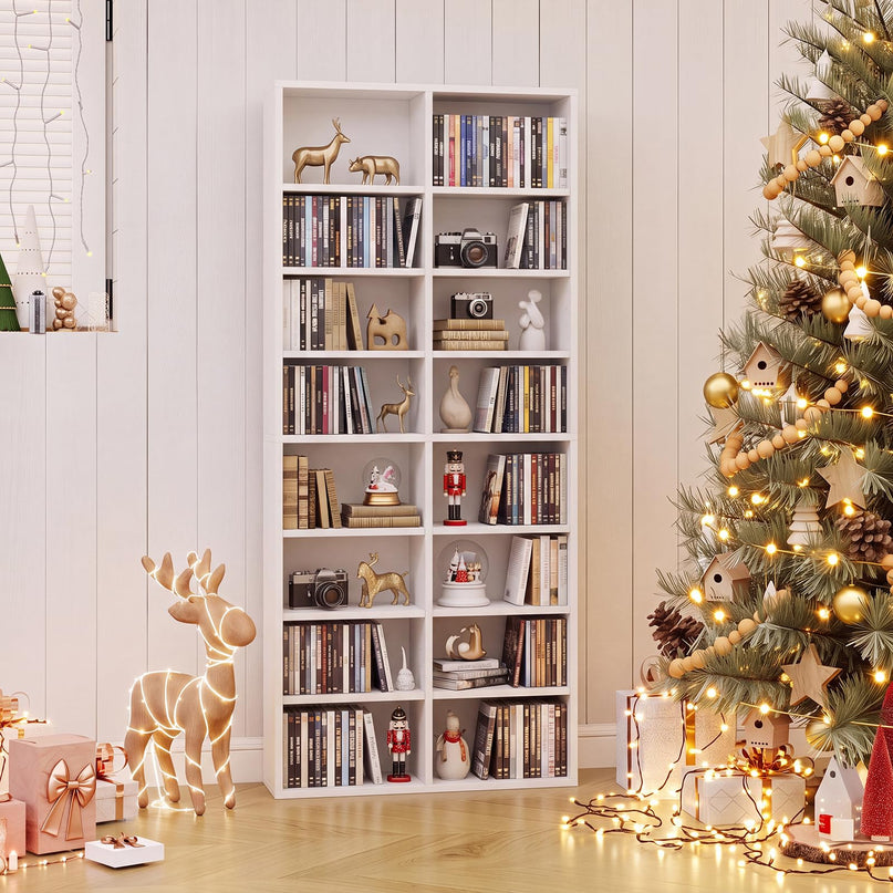 Giantex DVD Shelf 16-Shelf Wide CD Rack(1/2)