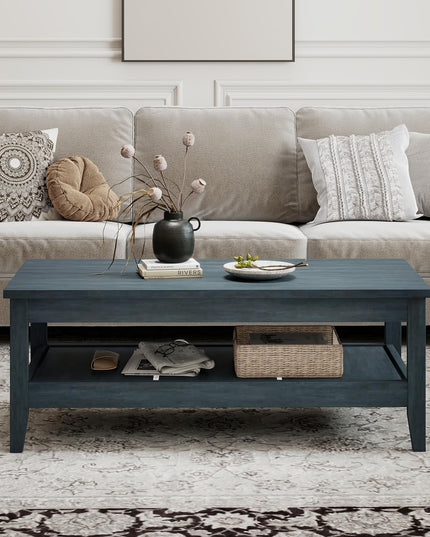 Giantex Mid Century Modern Coffee Table for Reception