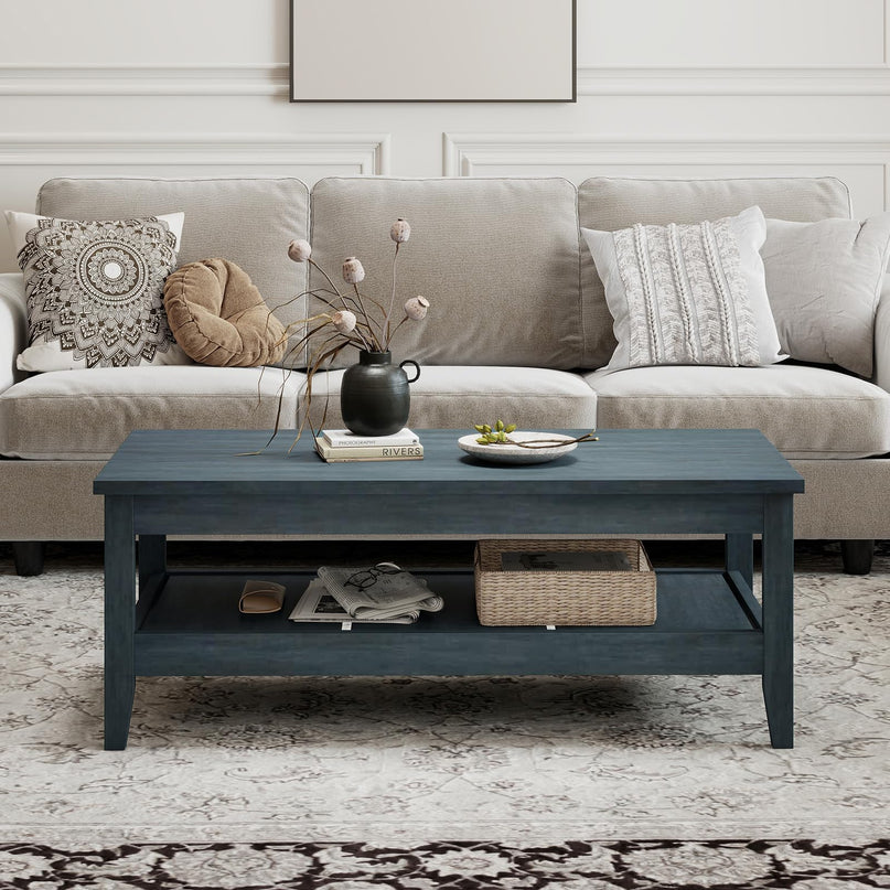 Giantex Mid Century Modern Coffee Table for Reception
