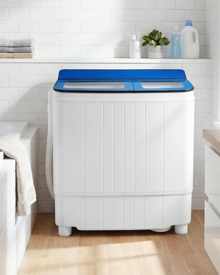 Giantex Portable Washing Machine 18LBS Twin Tub Mini Compact Laundry Washer