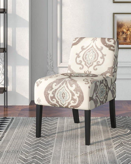 Giantex Armless Accent Chair Set of 1/2/4, Upholstered Living Room Chair with Rubber Wood Legs