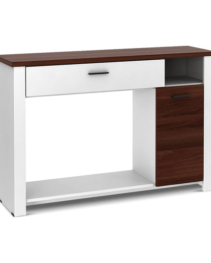 Giantex Console Table 48 Inch Sofa Side Table with Drawer and Cabinet, Entryway Table