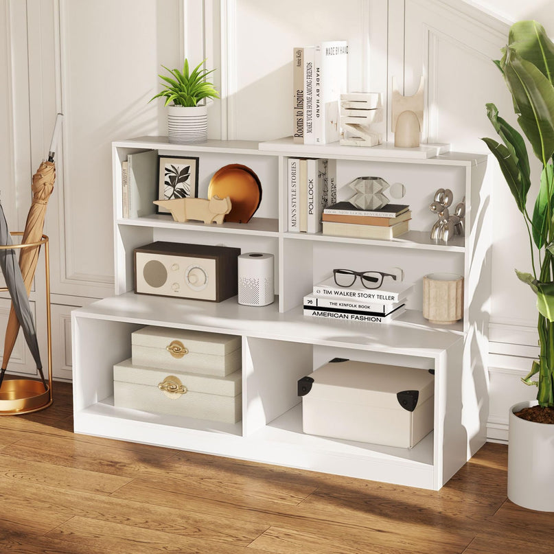 Giantex Storage Bench with Shelf for Living Room