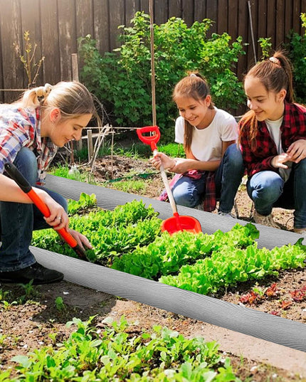 Giantex Galvanized Metal Landscape Edging for Lawn Yard Pathway Garden