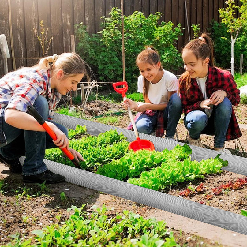 Giantex Galvanized Metal Landscape Edging for Lawn Yard Pathway Garden