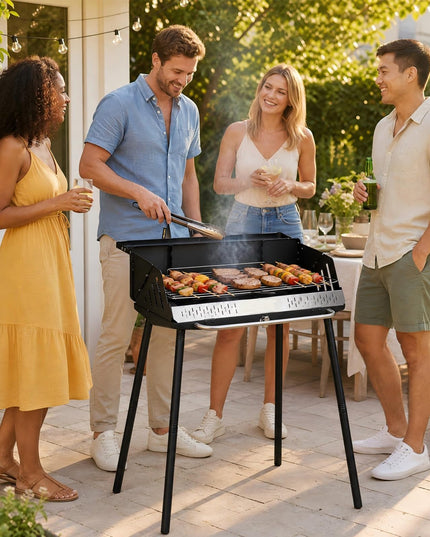 Giantex Portable Charcoal Grill with Detachable Legs