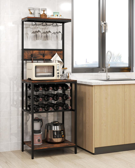 Giantex Tall Wine Rack Freestanding Floor