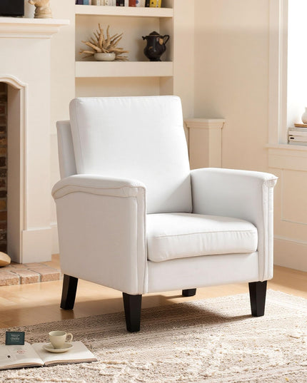 Giantex Modern Accent Chair Upholstered Armchair