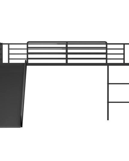 Giantex Twin Loft Bed with Slide