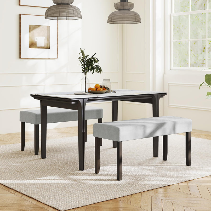 Giantex Upholstered Entryway Bench for Living Room