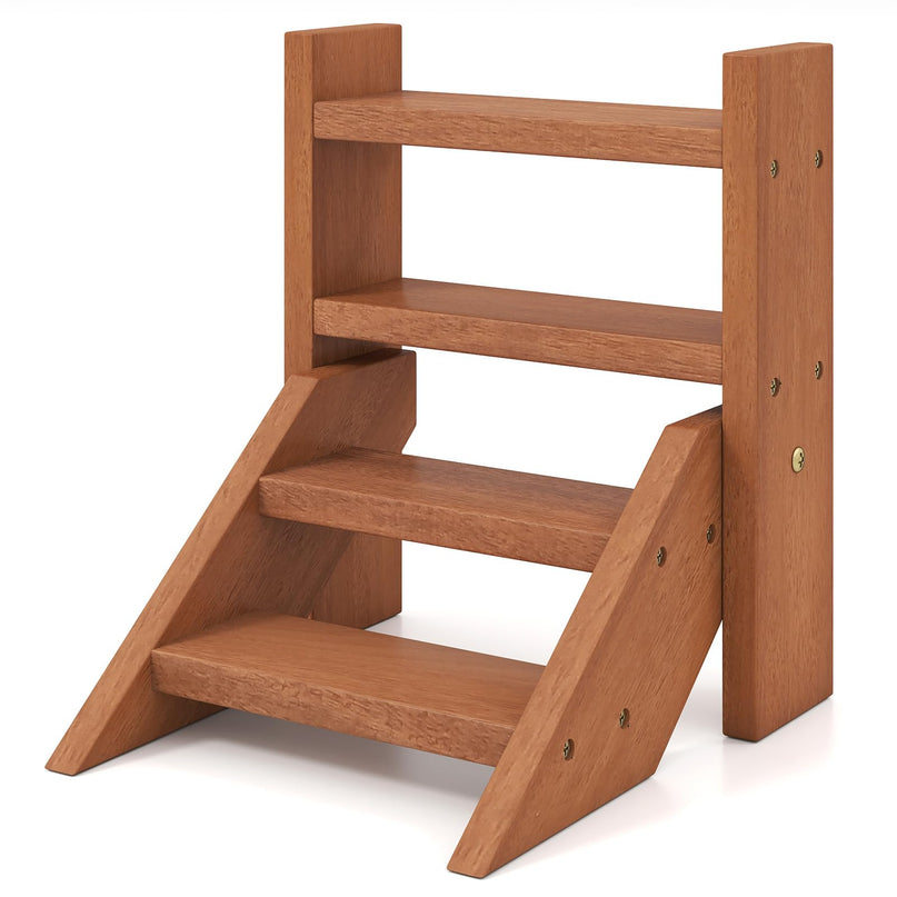 Giantex 4 Tier Small Tabletop Ladder Shelf for Succulents
