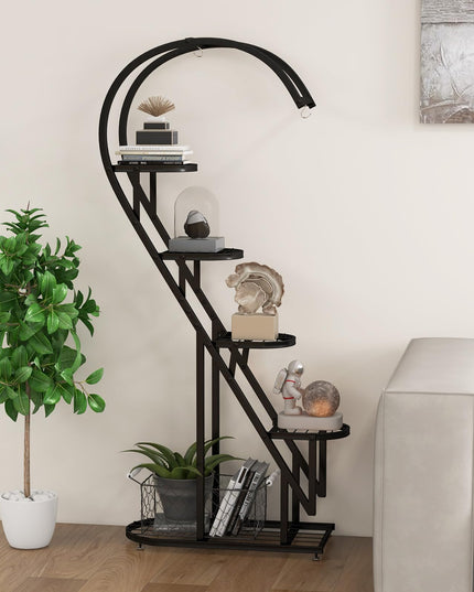 Giantex 5 Tier Metal Plant Stand Indoor