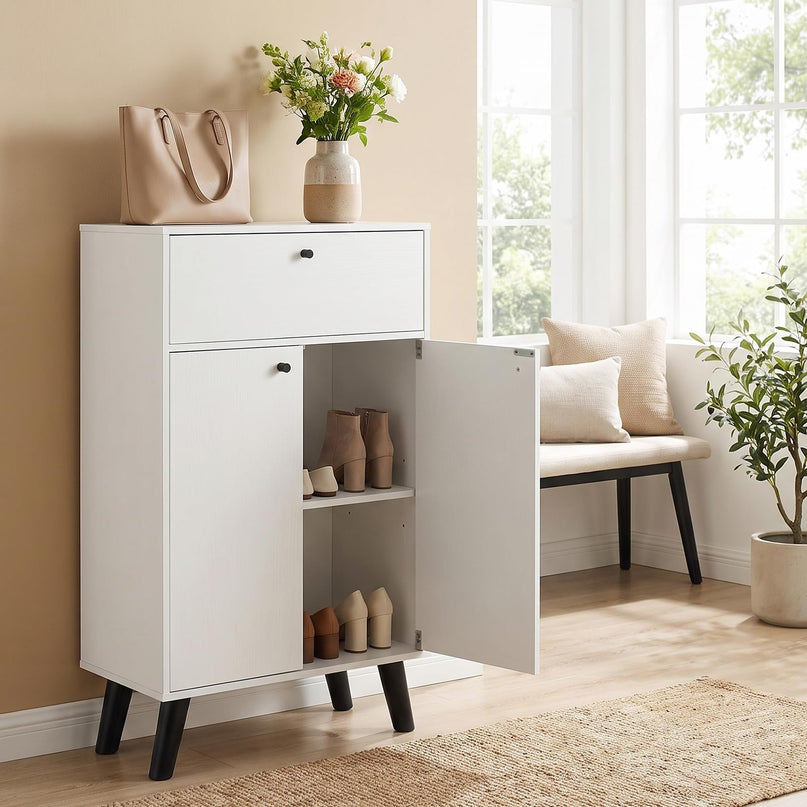 Giantex Kitchen Buffet Cabinet with 1 Drawer 2 Doors & Adjustable Shelf