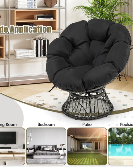 Giantex Swivel Oversized Living Room Chair