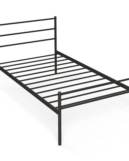 Giantex Twin Size Metal Bed Frame with Headboard & Footboard, 13.5 Inch Platform Bed Frame