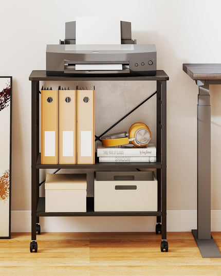 Giantex Kitchen Bakers Rack 3-Tier Microwave Cart on Wheels