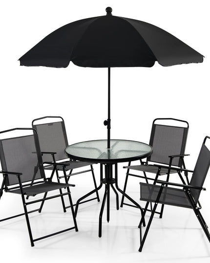 Giantex 6 Pieces Patio Dining Furniture Set